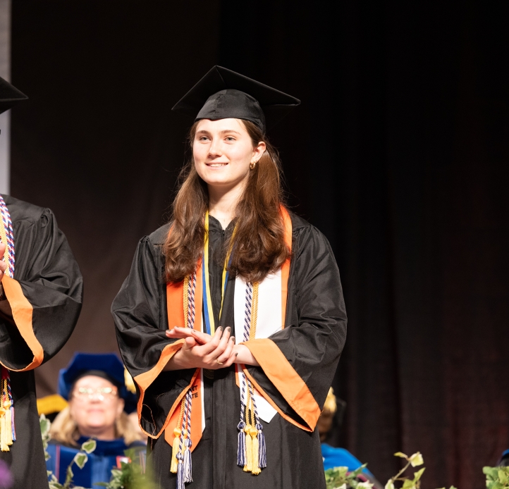 Katie Sarich Commencement Photo