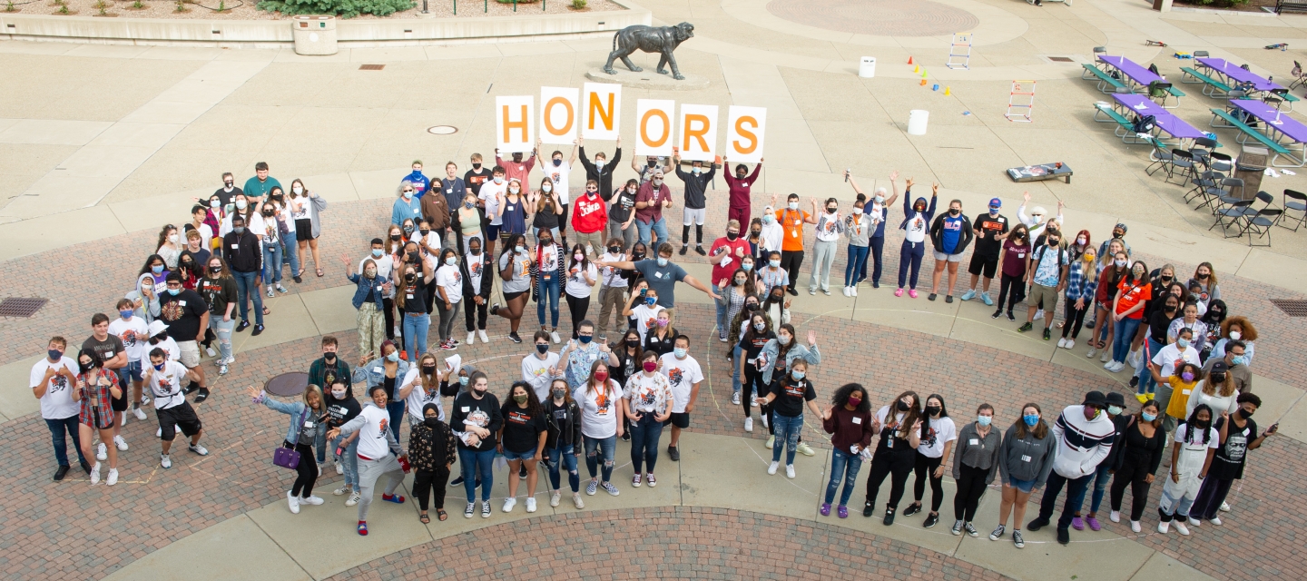 Honors Barbeque 2021 group photo